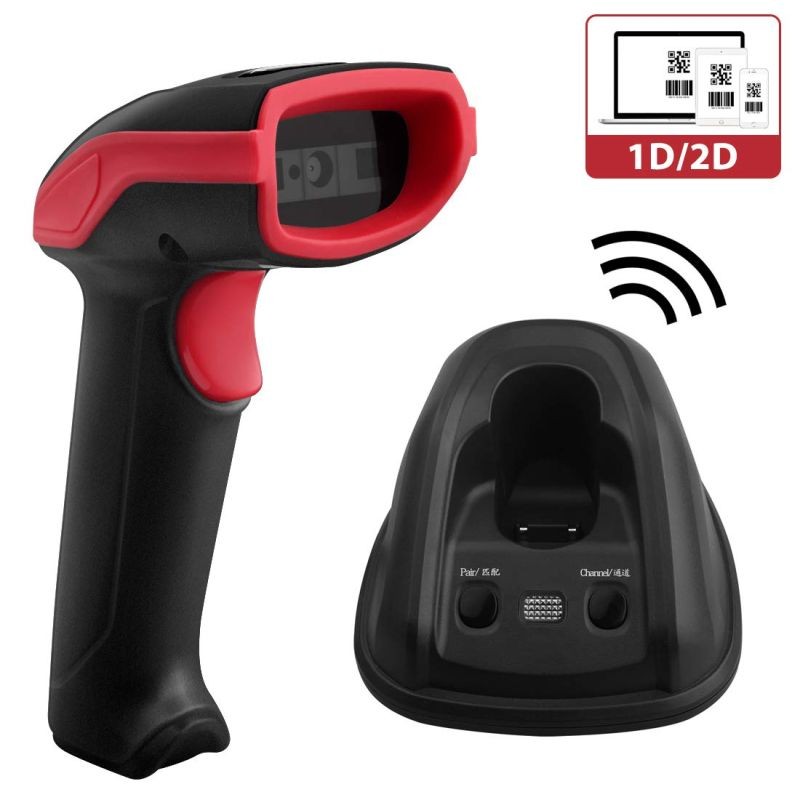 Cititor coduri de bare 2D Wireless, raza 400 m, USB, suport andocare, BP - imagine 12